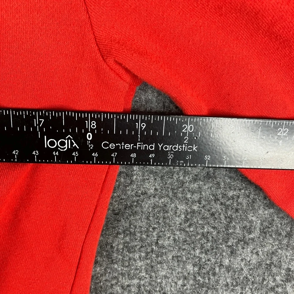 Disney High School Musical Pullover‎ Girls XL Red East Wildcat 1/4 Zip Cropped